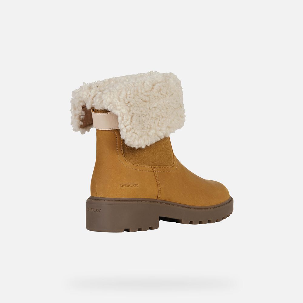 Botas Geox Menina Marrom - Casey - LCGND0273